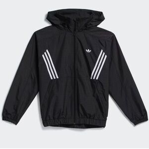 Adidas Primeblue workshop track windbreaker jacket with hoodie unisex Medium